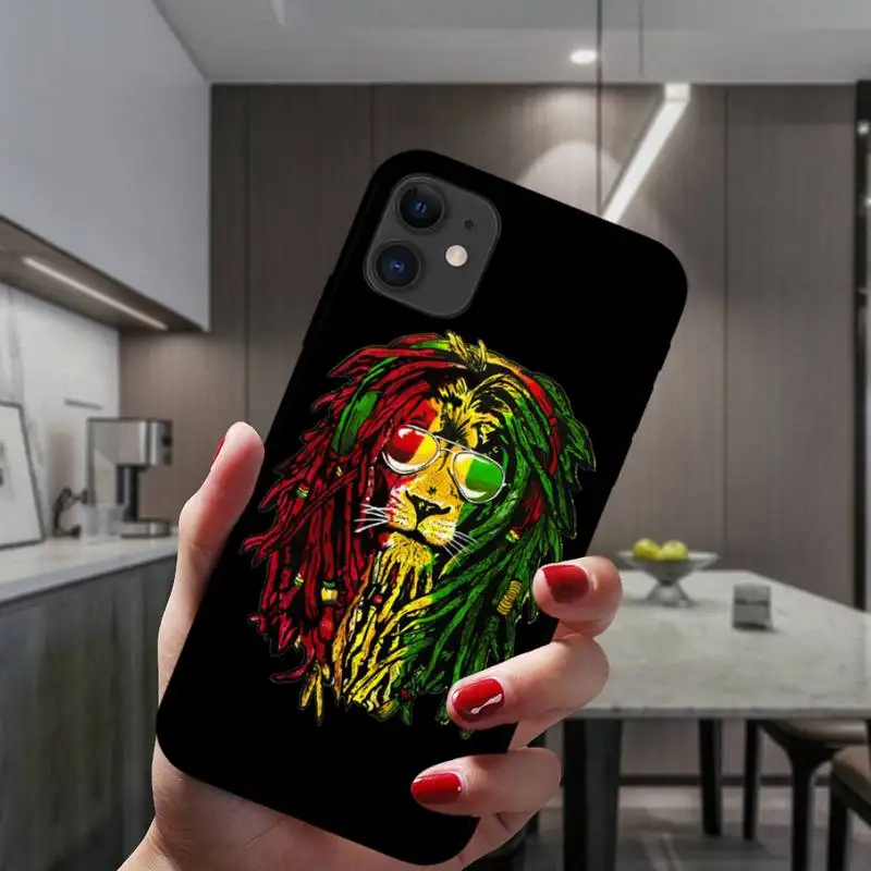 

B-Bob Marley Hards Phone Case For IPhone 6 6s 7 8 Plus X Xs Xr Xsmax 11 12 Pro Promax 12mini