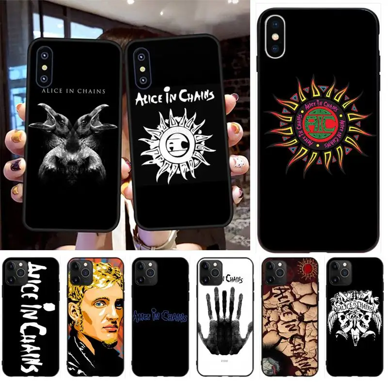 Чехол для телефона HPCHCJHM Alice In Chains sun роскошный уникальный дизайн чехол iPhone 11 pro XS MAX