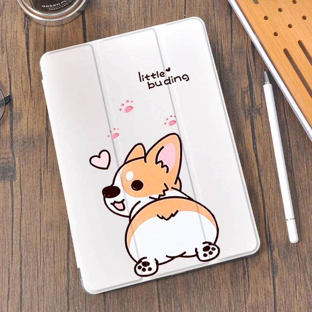 Силиконовый чехол Corgi Dog для iPad 10 2 7-го 8-го поколения Mini 5 Чехол Pro 11 12 9 2020 Air 4 Funda |
