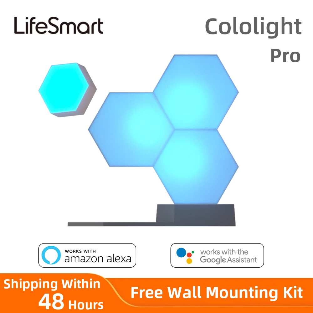 

Lifesmart RGB Cololight Pro LED Lamp Smart Light For Room Decoration Night Light Backlight Home Gadget Work With Alexa Google