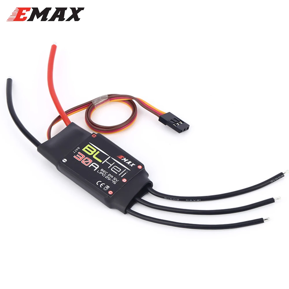 Электрический контроллер скорости EMAX RC ESC BLHELI 20A/30A 2A/5V для квадрокоптера QAV250 250
