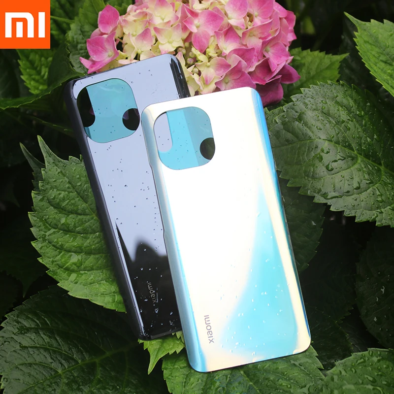 

Original Xiaomi Mi 11 Glass Back Battery Cover Panel Rear Housing Case Door Repair Replace Parts For Mi11 With Adhesive Stickers
