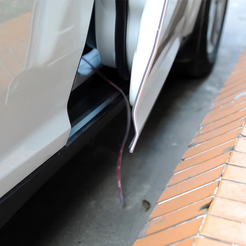 

Universal Car Door Edge Rubber Scratch Protector 10M Moulding Strip Protection Strips Sealing Anti-rub DIY