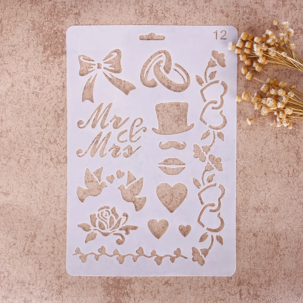 Уникальный Высококачественный Аэрограф с несколькими узорами рисование