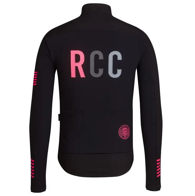 RCC Pro Team Зимняя Теплая Флисовая велосипедная одежда для мужчин с длинным рукавом Джерси костюм для прогулок верховой езды на велосипеде MTB Одежда комбинезон комплект