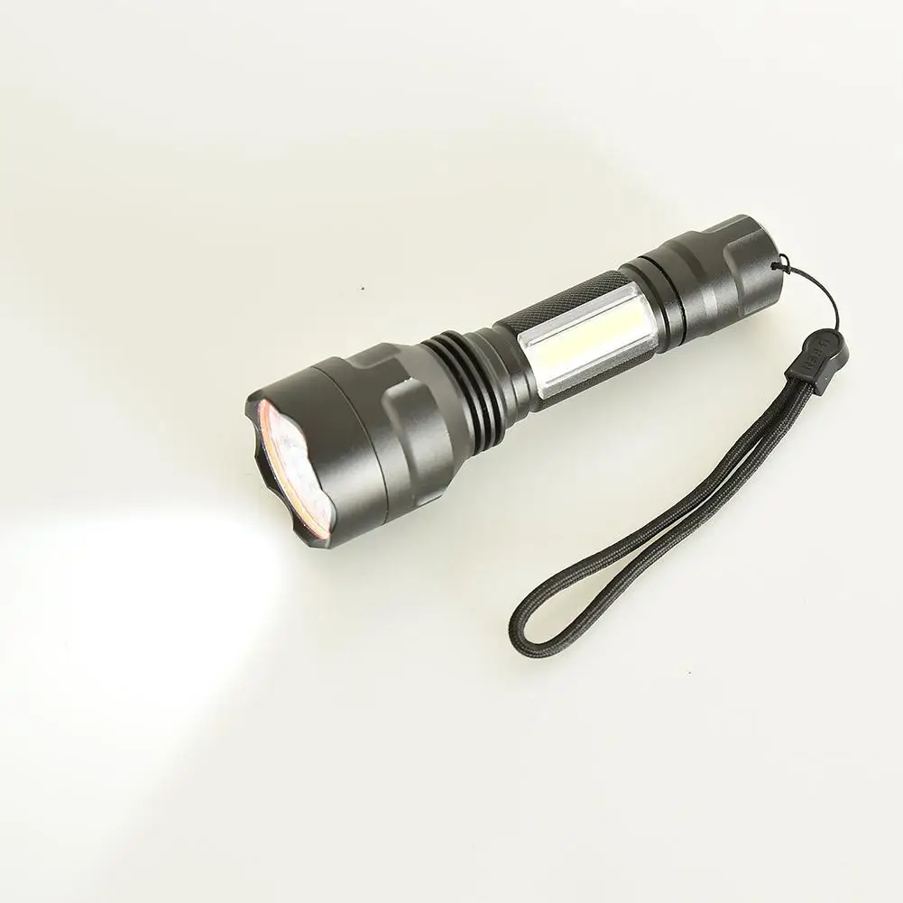 Super Bright COB LED Flashlight Portable Torch Outdoor Light 18650 Mini | Лампы и освещение