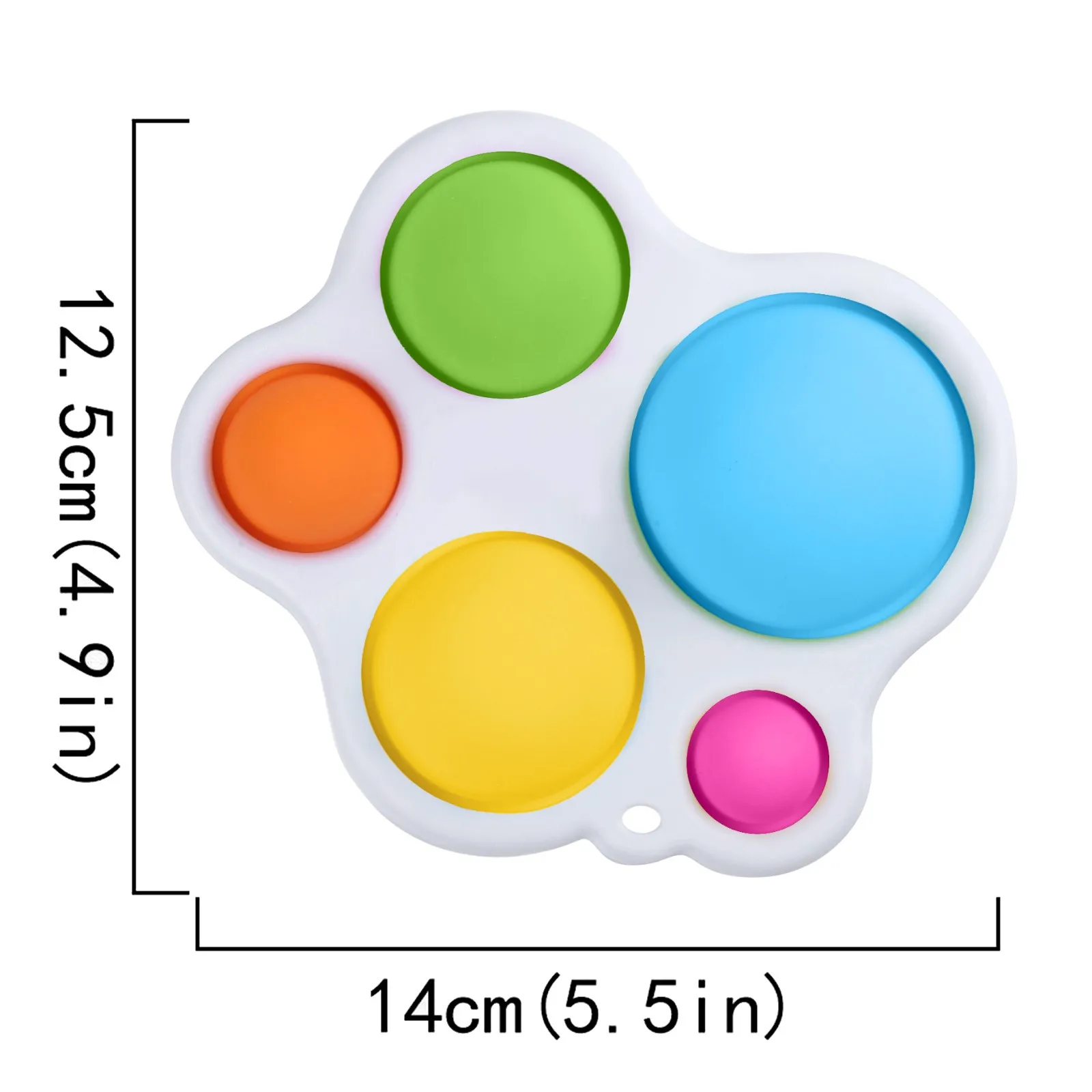 

Hot Fidge Toys Simple Dimple Push Pop Fidget Toy Infant Early Education Intelligence Development And Intensive Training Toys