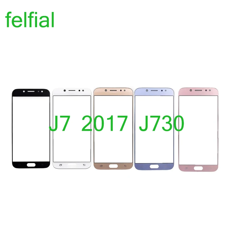 Для Samsung Galaxy J7 2017 J730 J730F сенсорный экран передняя панель Pro стеклянный объектив