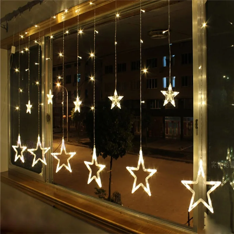 

Birthday Decoration for Home Star Curtain Lights Outdoor Wedding Decoration Baby Shower Eid Decorations Home Decoration Mariage