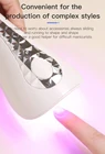 Сушилка для ногтей, 18 Вт, Мини УФ светодиодный лампа, портативная ручная мини-лампа для сушки ногтей, инструменты для маникюра