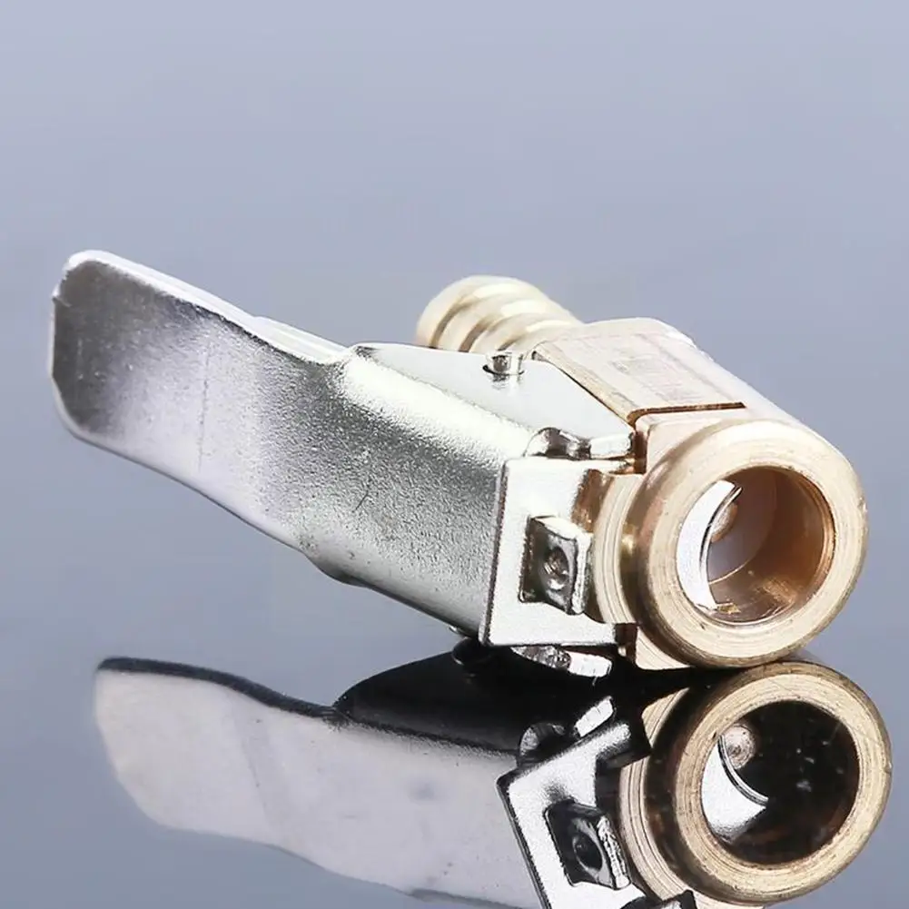 

6mm 8mm Brass Chuck Clip Car Tire Inflatable Air Pump Parts Tyre Inflator For Compressor Connector Auto Valve Tire Nozzle G9H3