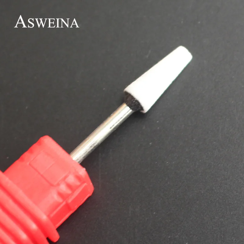 A3 ASWEINA, 1 шт., белый цвет, керамический камень, сверло для ногтей, инструменты для дизайна ногтей, Электрический Маникюрный аппарат, аксессуары, резак, пилки для ногтей - Цвет: A3