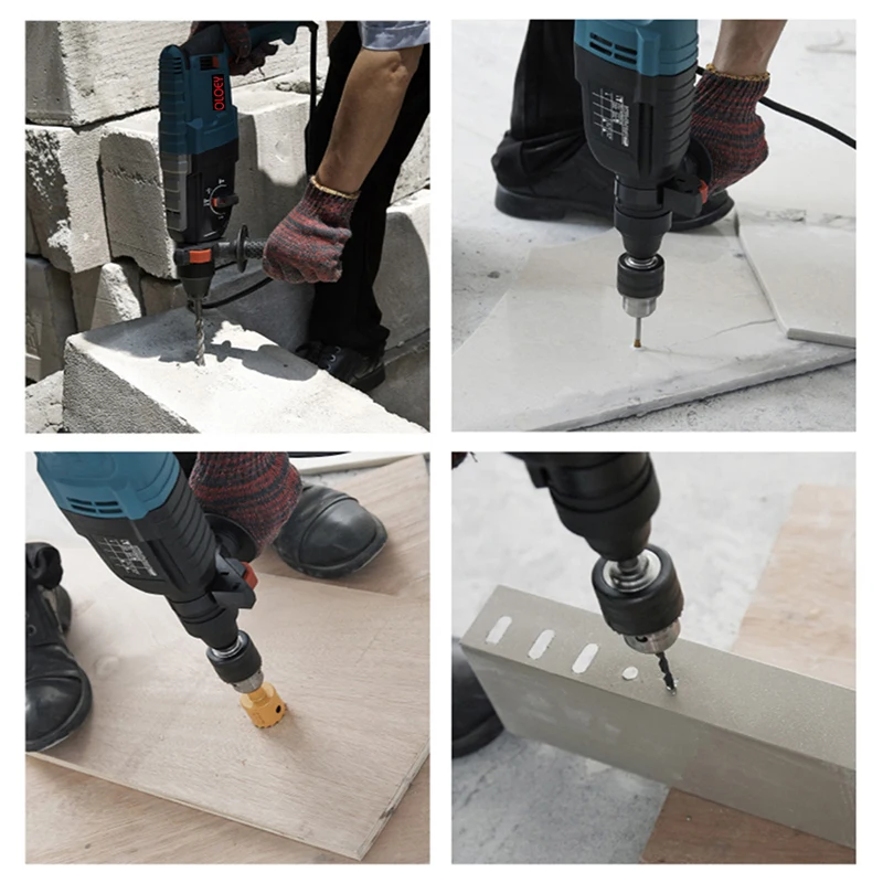 Электрический молоток электрическая дрель трехфункциональная Ударная