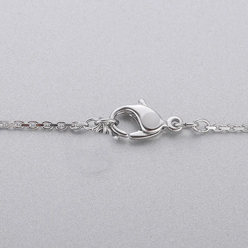 PANDOO модное очаровательное Оригинальное 1:1 из стерлингового серебра повседневное