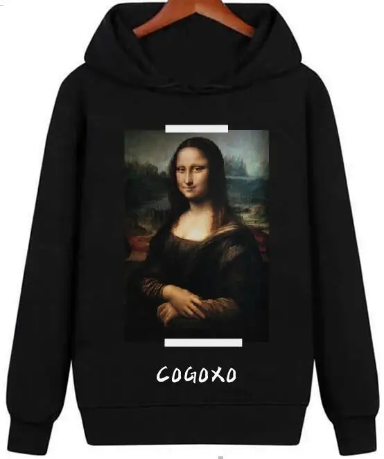 Толстовка COGOXO DM3 Женская/Мужская свитшот с капюшоном пуловер круглые худи одежда