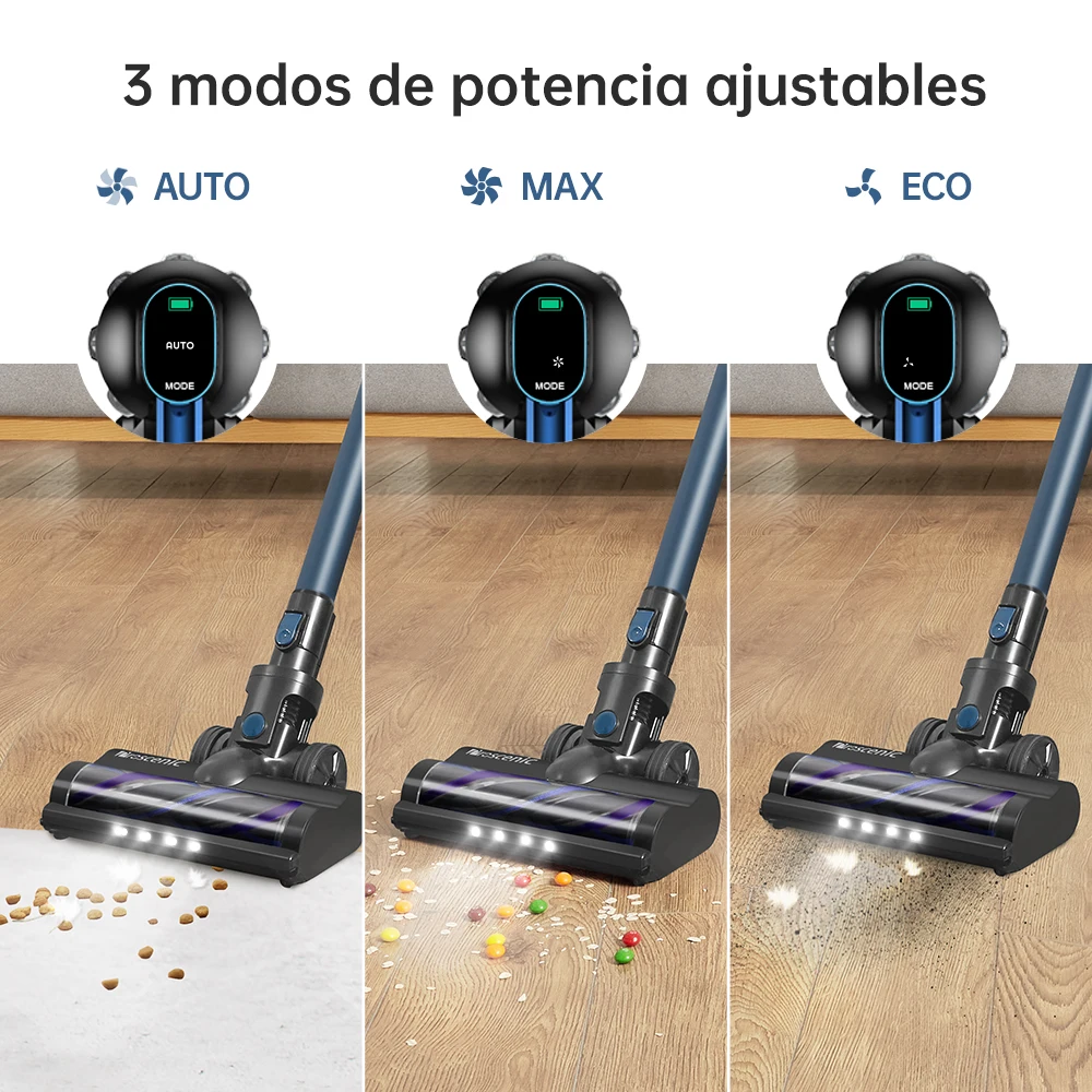 Proscenic P10 Pro беспроводной пылесос 4 в 1 Циклон Беспроводной со светодиодной