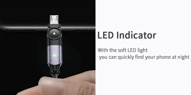 Essager Вращающийся Кабель Micro USB быстрая зарядка зарядное устройство для Samsung Xiaomi Mi