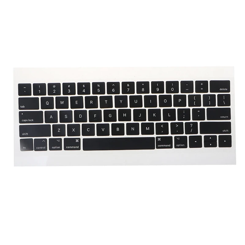 

US Keyboard Key Full Set Replacement Compatible with MacBook Pro Retina 13" 15" A1707 A1706 A1708 2016Y (Black)