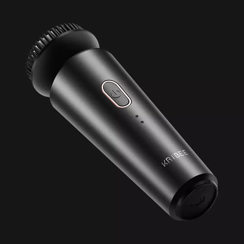 

Kribee Electric Face Cleaner Cleansing Device Men Facial Cleanser Brush Two Modes IPX7 Waterproof Washing Skin Machine