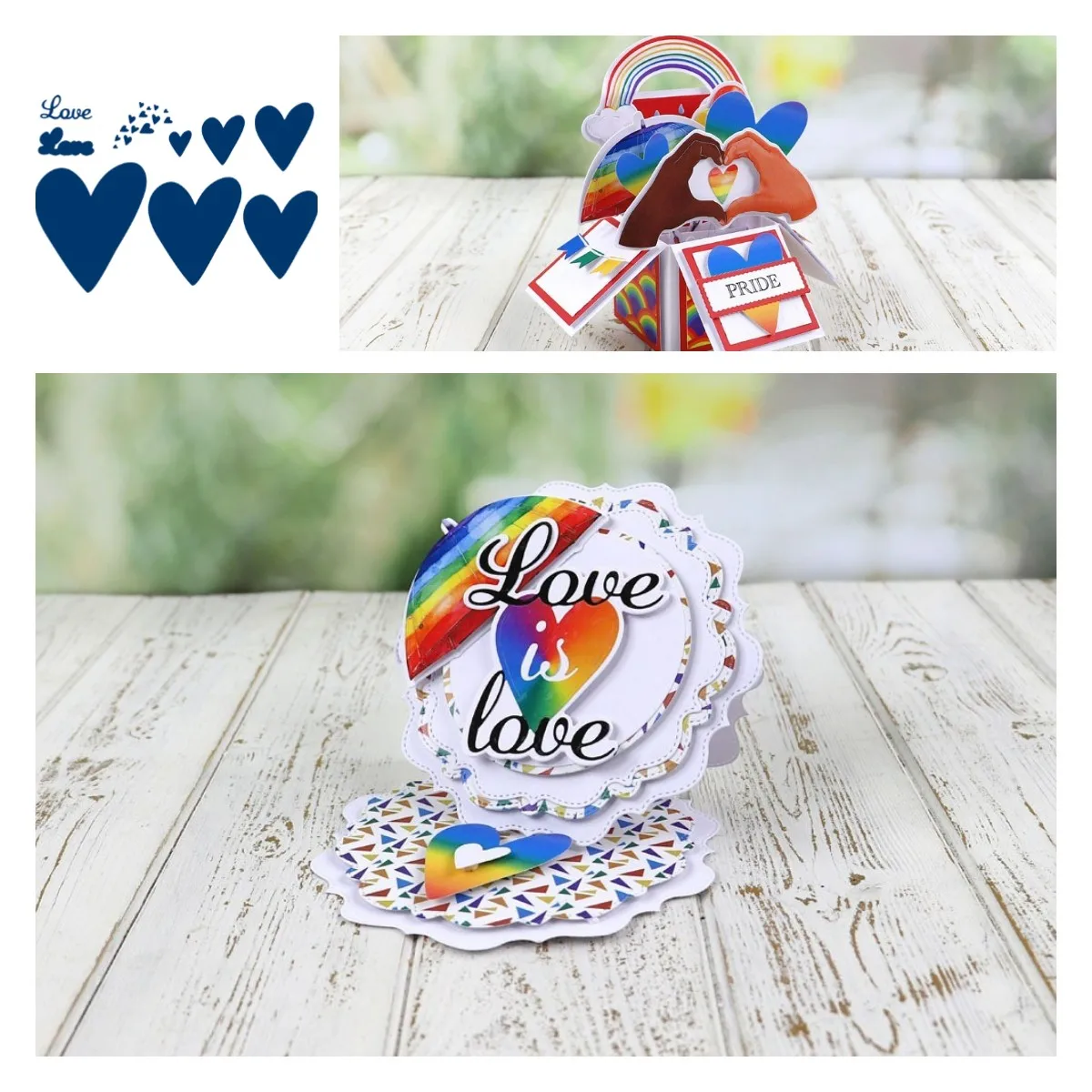 

Hot Sale Heart New Metal Cutting Dies Scrapbook Diary Decoration Stencil Embossing Template DIY Greeting Card Handmade 2021