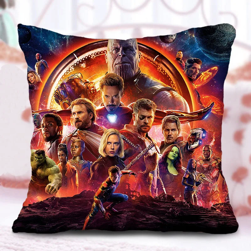 H07 1 шт. 45x45 см Marvel's Avengers3 Unlimited War наволочка полиэфирные наволочки Талия Подушка Декоративные подушки Чехол - Цвет: H07