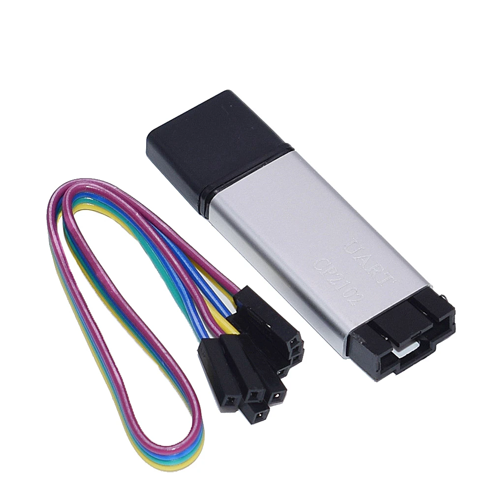 1 шт. алюминиевый корпус CP2102 USB 2 0 к ttl UART модуль 6Pin последовательный