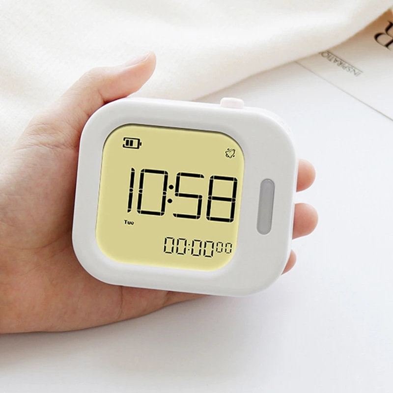 

Лидер продаж, милый будильник, светодиодный цифровой светящийся ночсветильник для детей с таймером