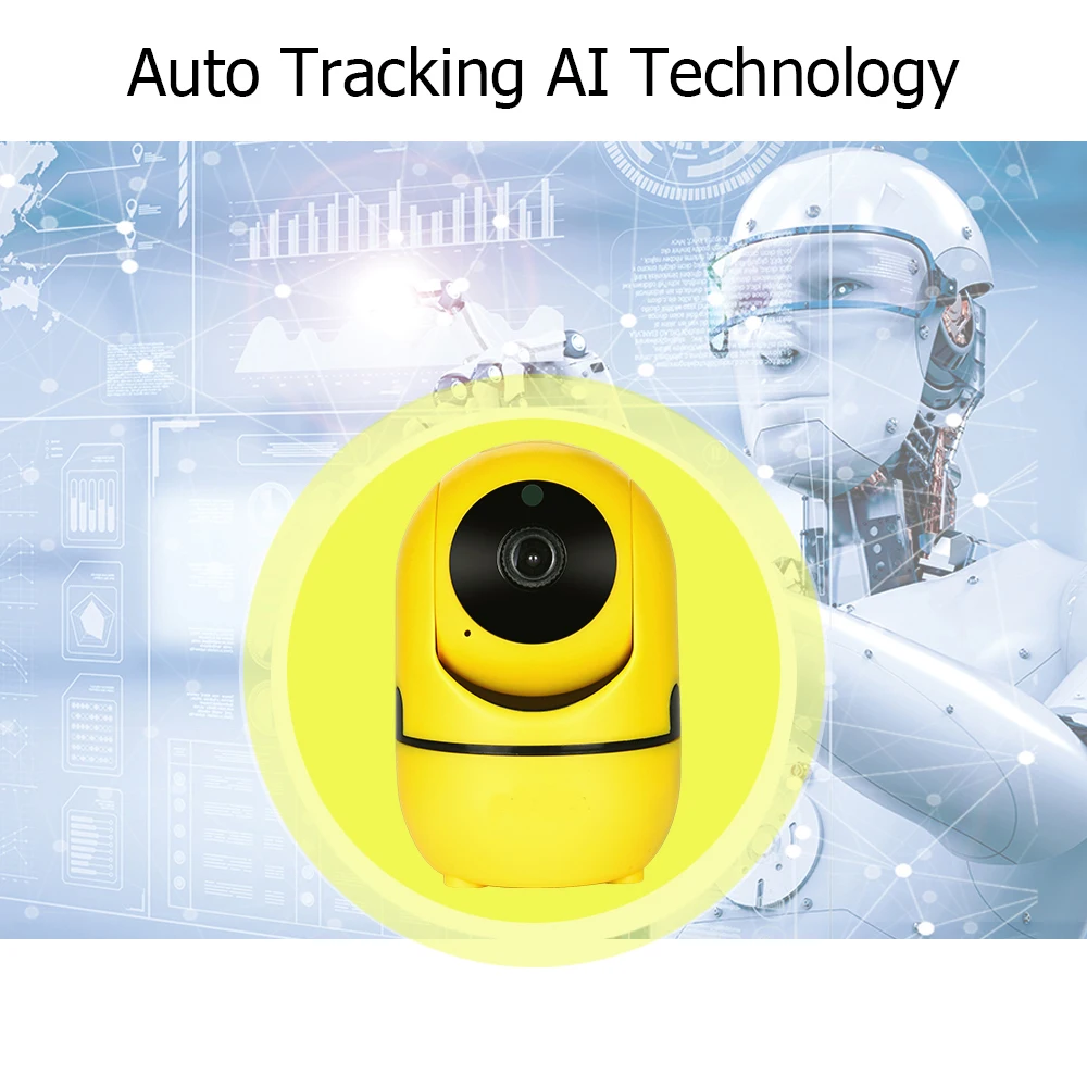 Беспроводная ip камера с облаком 1080P интеллектуальное автоматическое слежение за