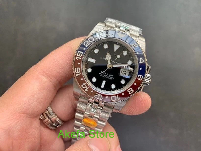 Часы наручные мужские с циферблатом 40 мм брендовые Роскошные зеленые