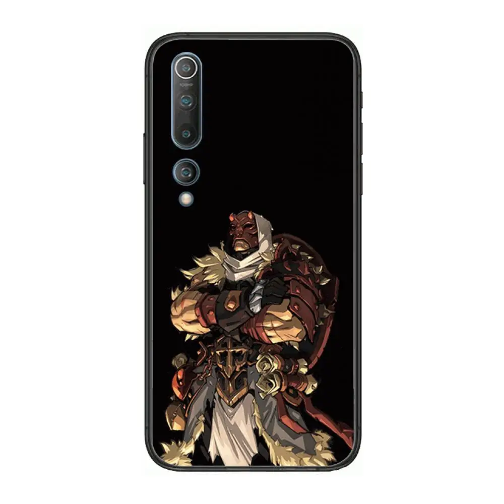 

Battle ChasersNightwar Phone Case For xiaomi mi11 5g 10 liti Ultra 9Pro SE 3 8 Note Anime Black Cover Silicone Back Pretty tpu