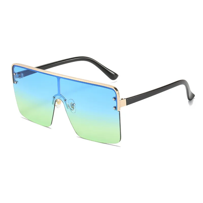 

Градиентные солнцезащитные очки с большой оправой, женские квадратные солнцезащитные очки, мужские очки Oculos De Sol, женские негабаритные очки