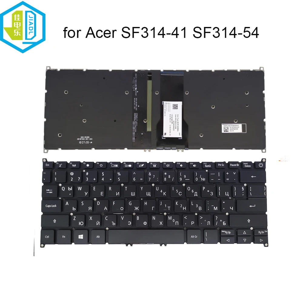 

Клавиатура для ноутбука с болгарской подсветкой, клавиатуры для Acer Swift 3