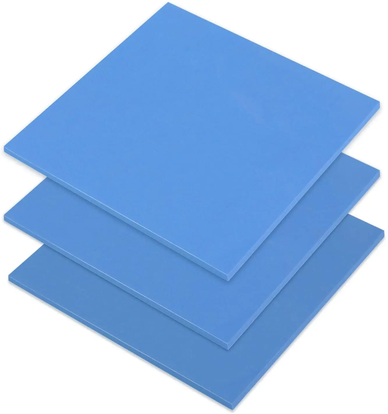 

Soft Silicone Thermal Conductive Pads Heatsink IC Chipset Northbridge Soft Silicone Pad 100*100*0.5mm CPU GPU Chipset Cooling
