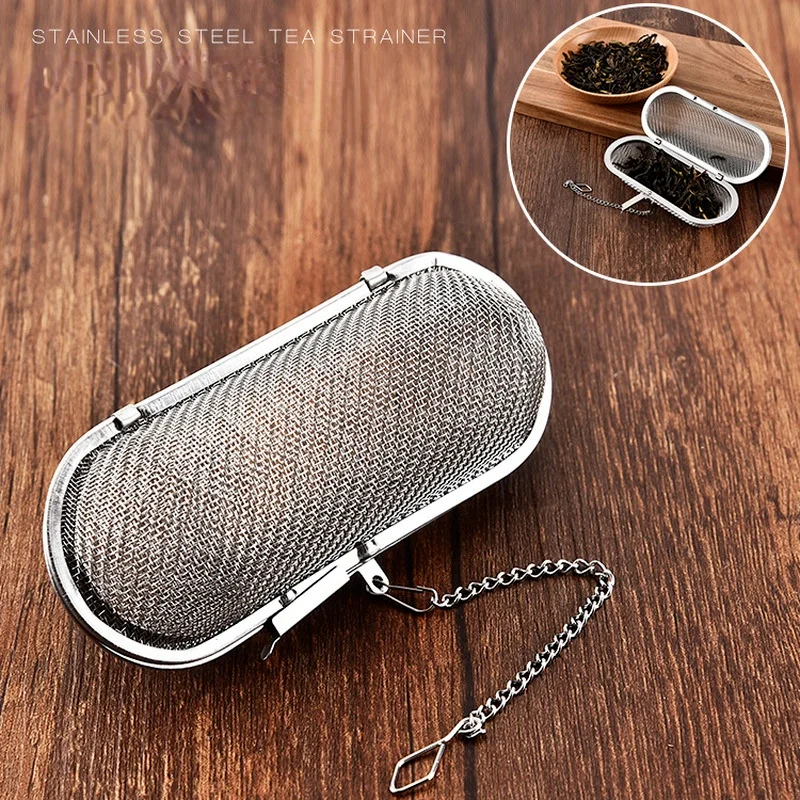 

Reusable Tea Infuser Tea Accessories Tea Filter Stainless Steel Spice Loose Tea Leaf Herbal Tool Kitchen Gadgets Tea Strainer