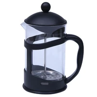 press coffee maker 350600800ml 304 stainless steel french press with 3 filter screens borosilicate glass brew coffee maker