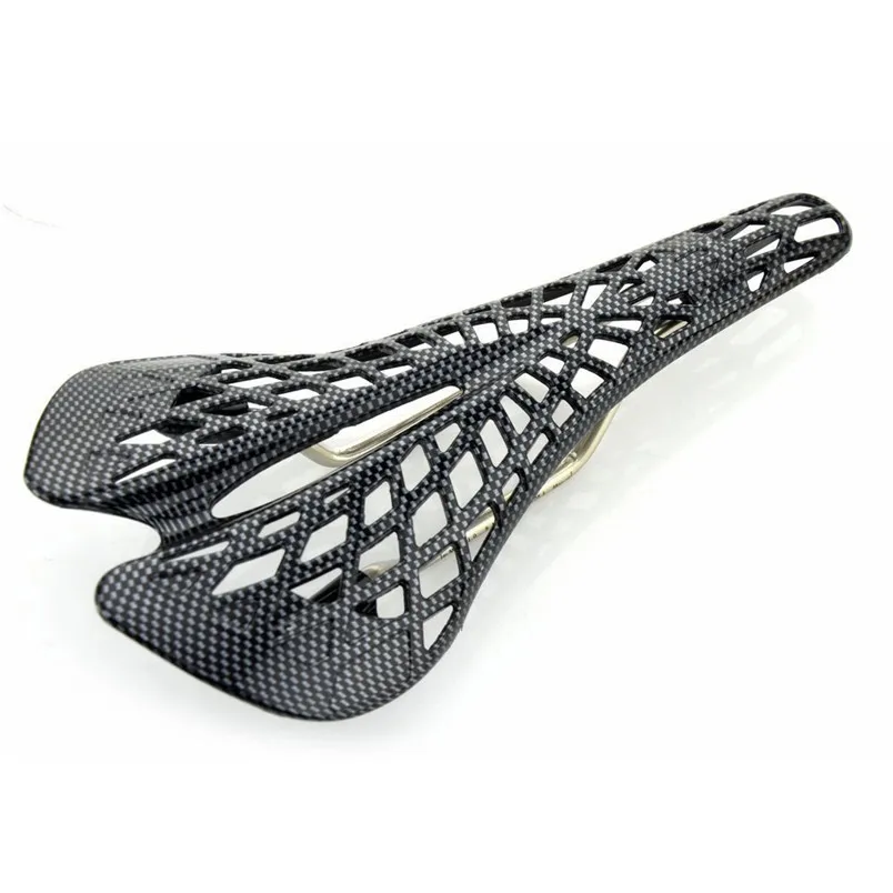 

Carbon Fiber Mountain Road Bicycle Saddle Veins Racing Bike Bicycle Hollow Saddle Seat Bicicleta Parts Riding Cycling Equipment