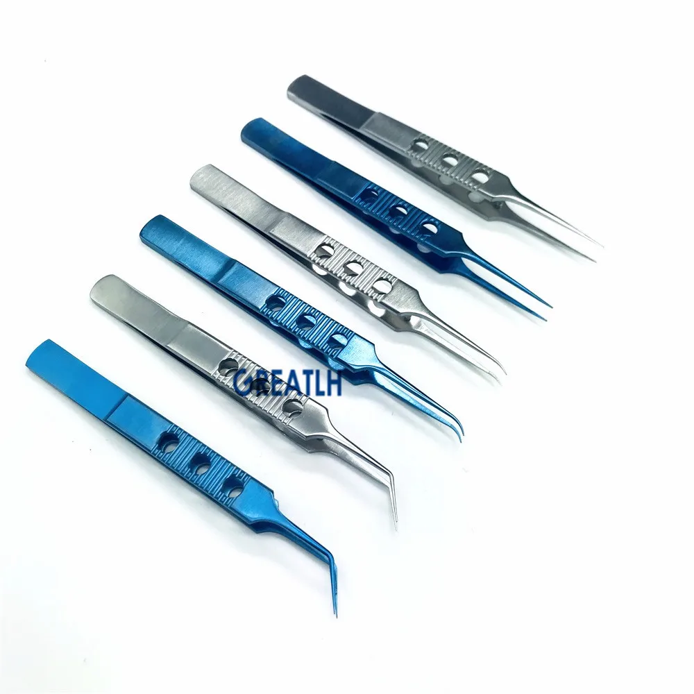 11 см микро Пинцет щипцы из титанового сплава прямая гибкая головка зажим| |
