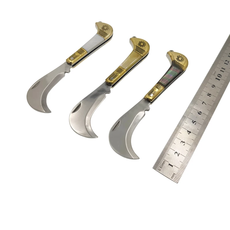 Дропшиппинг Многофункциональный складной нож натуральный цвет латунь + в виде