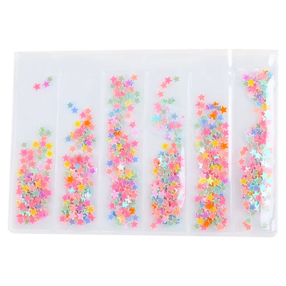 

Iridescent Candy Colors Butterfly Nail Art Plastic Paillette Nail Decor DIY Manicure Nail Decorations Nail Sequins Nail Glitter