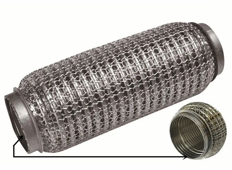 Нержавеющая выхлопная труба гибкий соединительный соединитель | Автомобили и