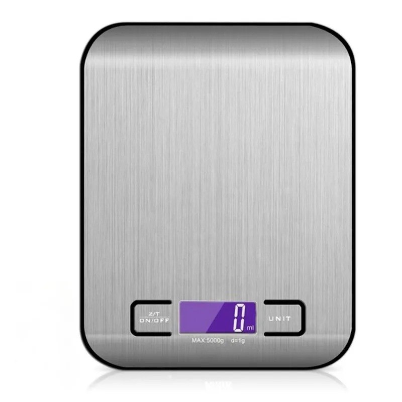 Кухонные весы из нержавеющей стали 5 кг кухонные электронные для выпечки бытовые