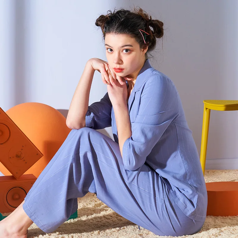 Простая Пижама для женщин новинка 2021 летняя одежда сна комплект из топа и брюк