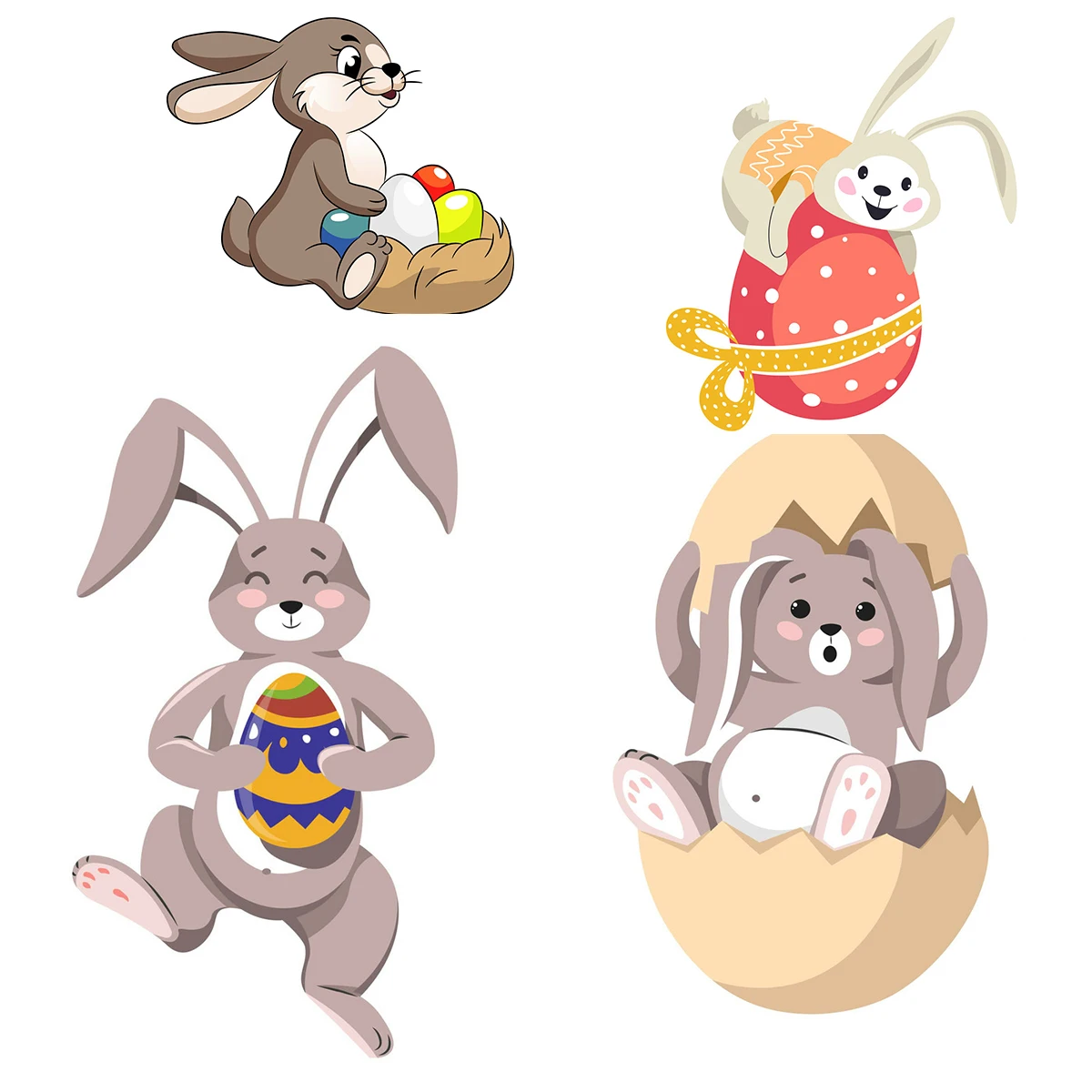 

Easter Inside The Egg Rabbit Metal Craft Cutting Dies Scrapbooking Die Cut Stencils Embossing For Paper Crads Making 2021 New