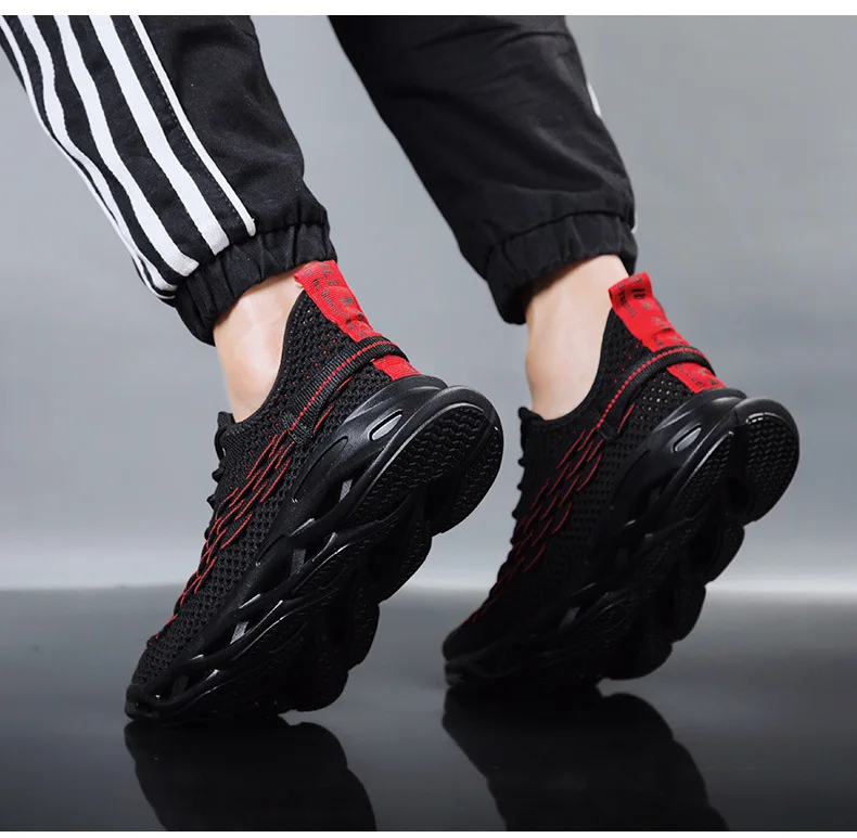 Дышащая Спортивная обувь для ходьбы flyknit; модные мужские кроссовки; Уличная обувь без шнуровки; Качественная спортивная обувь для студентов; Мужская обувь; DY66