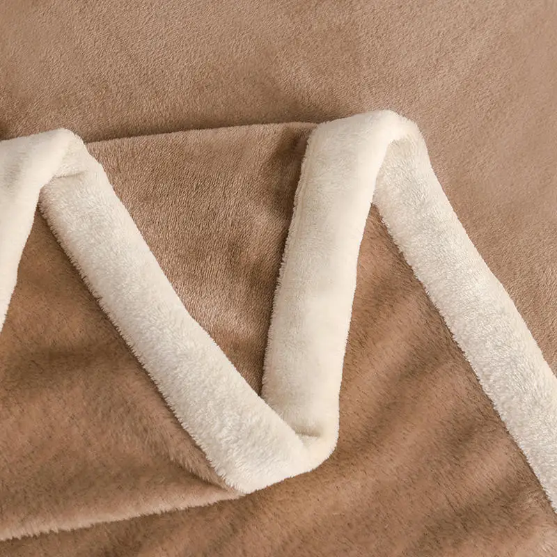 

High Quality thick warm Flannel throw blanket for sofa winter warm Soft blanket for bed gift