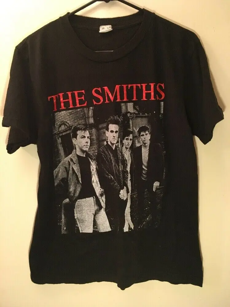 VTG The Smiths Band Shirt Morrissey The Cure Rock Meat Is killy Punk paper Thin