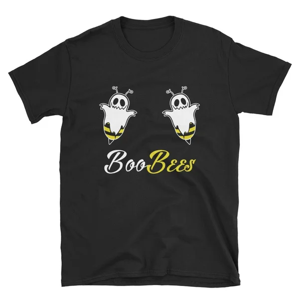 

Забавная футболка с изображением пчелы, призрака, костюм на Хэллоуин, подарок-мем
