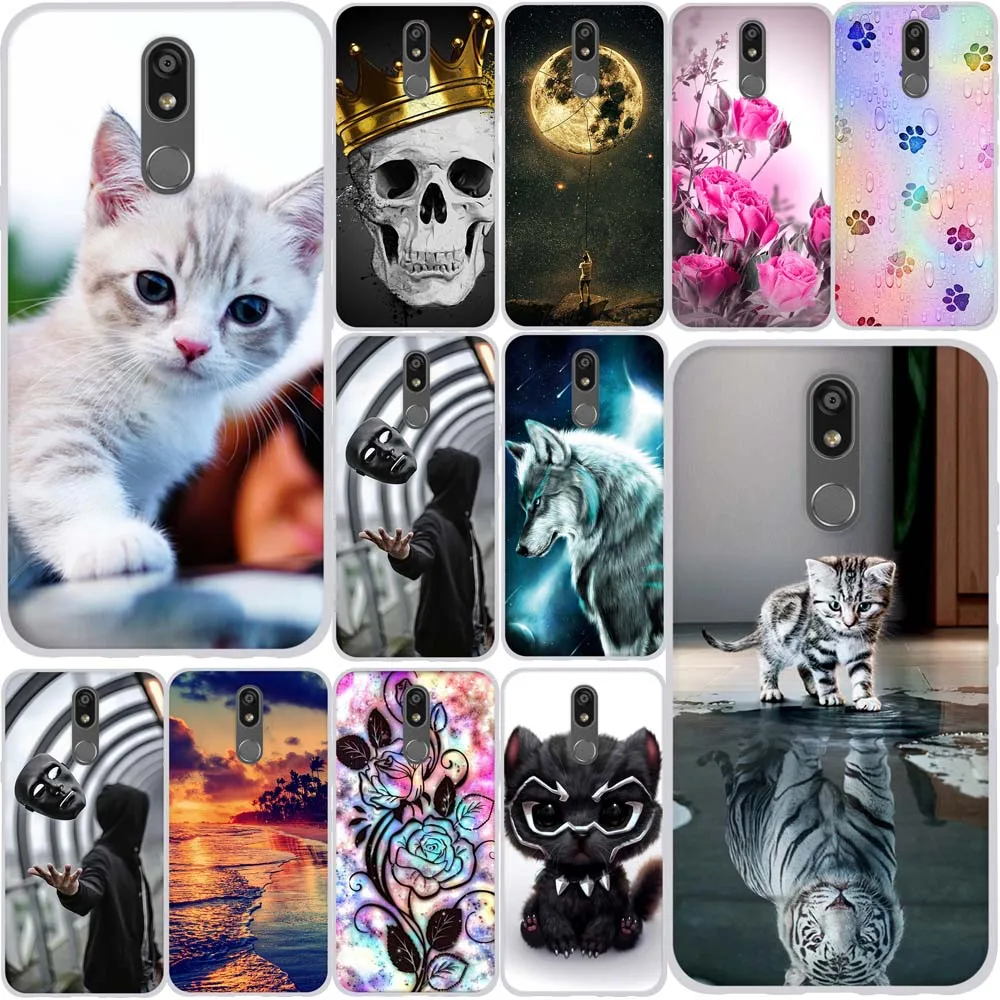 Чехол для LG K40 / K12 Plus X4 2019 силиконовый чехол мягкий ТПУ полная защитная задняя