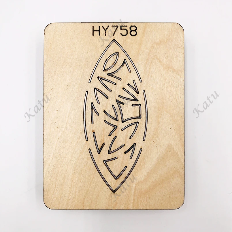 

Eardrop cutting dies 2019 die cut & wooden dies Suitable for common die cutting machines on the market