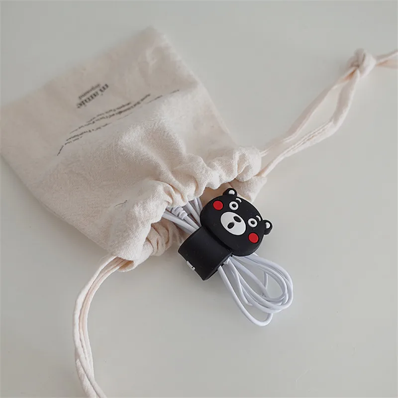 1 шт. мультяшный кабель протектор линии передачи данных шнур защитный чехол